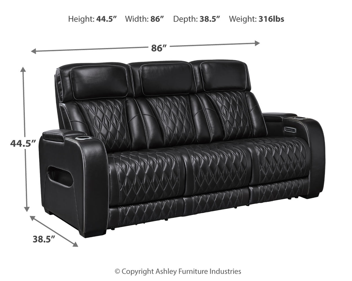 Boyington Power Reclining Sofa, Loveseat and Recliner