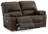 Leesworth 3-Piece Sofa, Loveseat and Recliner (Power Reclining Sofa, Power Reclining Loveseat, Power Recliner)