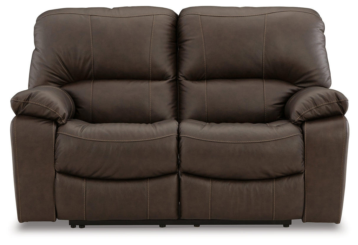 Leesworth 3-Piece Sofa, Loveseat and Recliner (Power Reclining Sofa, Power Reclining Loveseat, Power Recliner)