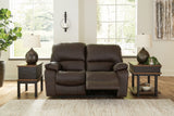 Leesworth 3-Piece Sofa, Loveseat and Recliner (Power Reclining Sofa, Power Reclining Loveseat, Power Recliner)
