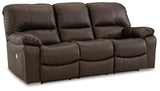 Leesworth 2-Piece Sofa and Loveseat (Power Reclining Sofa, Power Reclining Loveseat)
