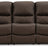 Leesworth Power Reclining Sofa (Color: Dark Brown)