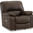 Leesworth Power Recliner (Color: Dark Brown)
