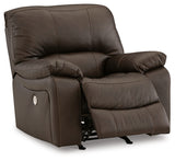 Leesworth Power Recliner (Color: Dark Brown)