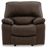 Leesworth Power Recliner (Color: Dark Brown)