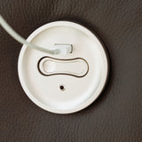 Leesworth Power Recliner (Color: Dark Brown)