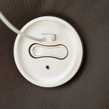 Leesworth Power Recliner (Color: Dark Brown)