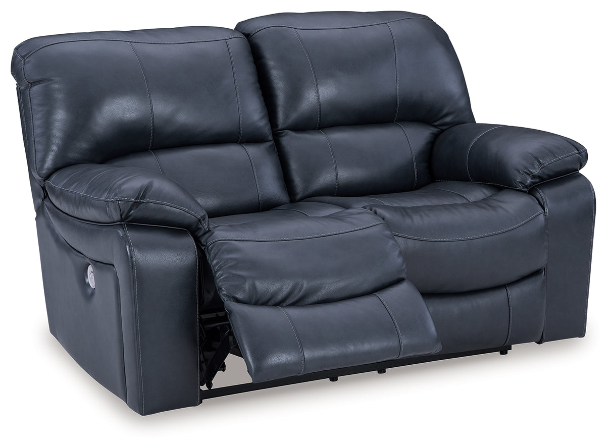 Leesworth 3-Piece Sofa, Loveseat and Recliner (Power Reclining Sofa, Power Reclining Loveseat, Power Recliner)