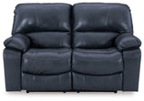 Leesworth 3-Piece Sofa, Loveseat and Recliner (Power Reclining Sofa, Power Reclining Loveseat, Power Recliner)