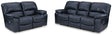 Leesworth 2-Piece Sofa and Loveseat (Power Reclining Sofa, Power Reclining Loveseat)