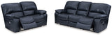 Leesworth 2-Piece Sofa and Loveseat (Power Reclining Sofa, Power Reclining Loveseat)