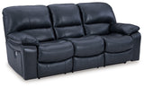 Leesworth 3-Piece Sofa, Loveseat and Recliner (Power Reclining Sofa, Power Reclining Loveseat, Power Recliner)