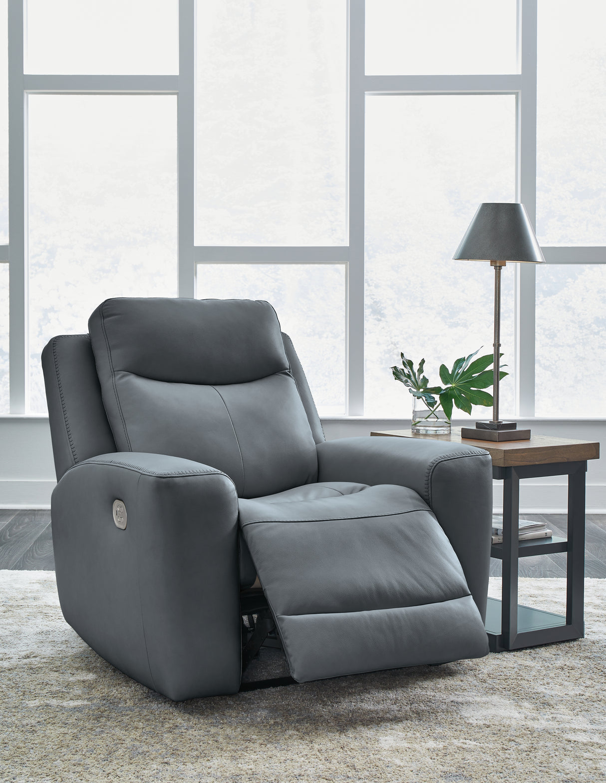 Mindanao Power Recliner (Color: Steel)