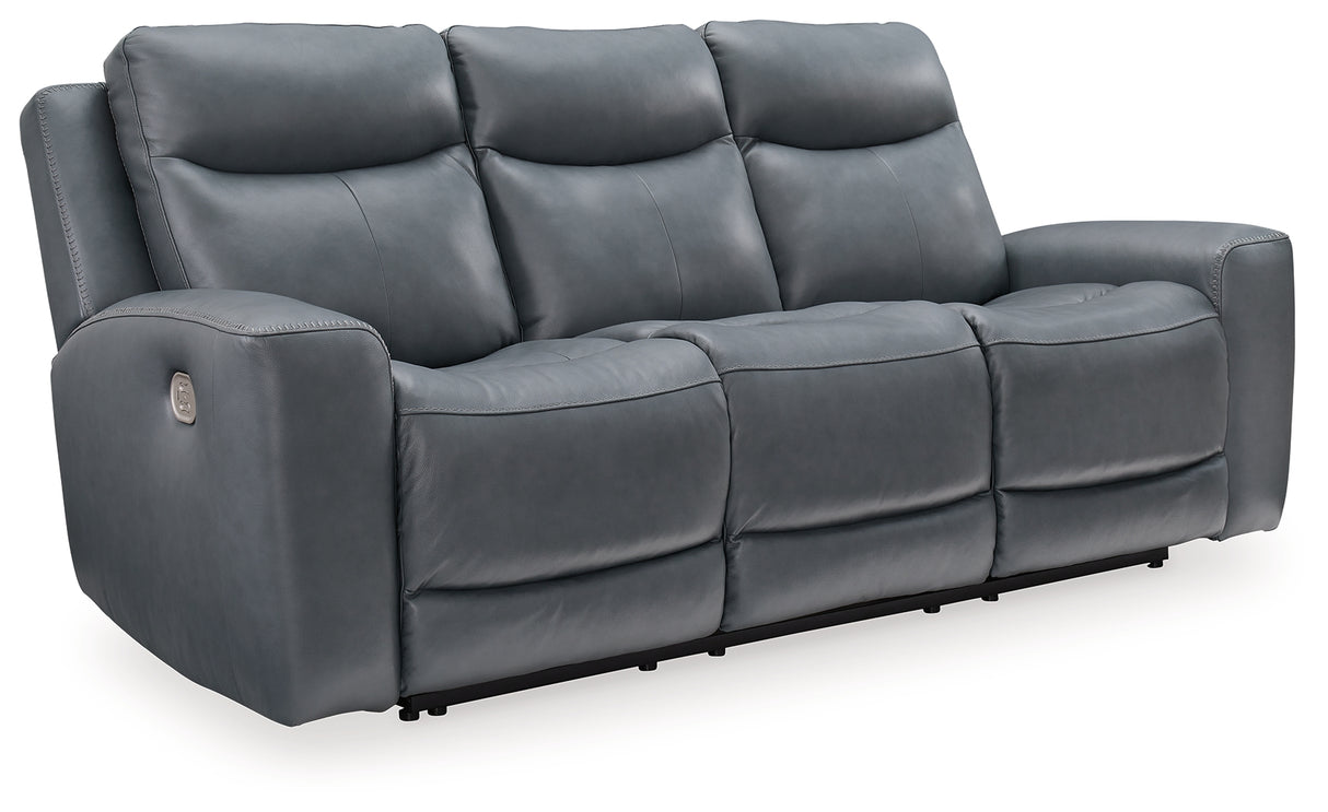 Mindanao 3-Piece Sofa, Loveseat and Recliner (Power Reclining Sofa, Power Reclining Loveseat with Console, Power Recliner)
