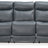 Mindanao Power Reclining Sofa (Color: Steel)