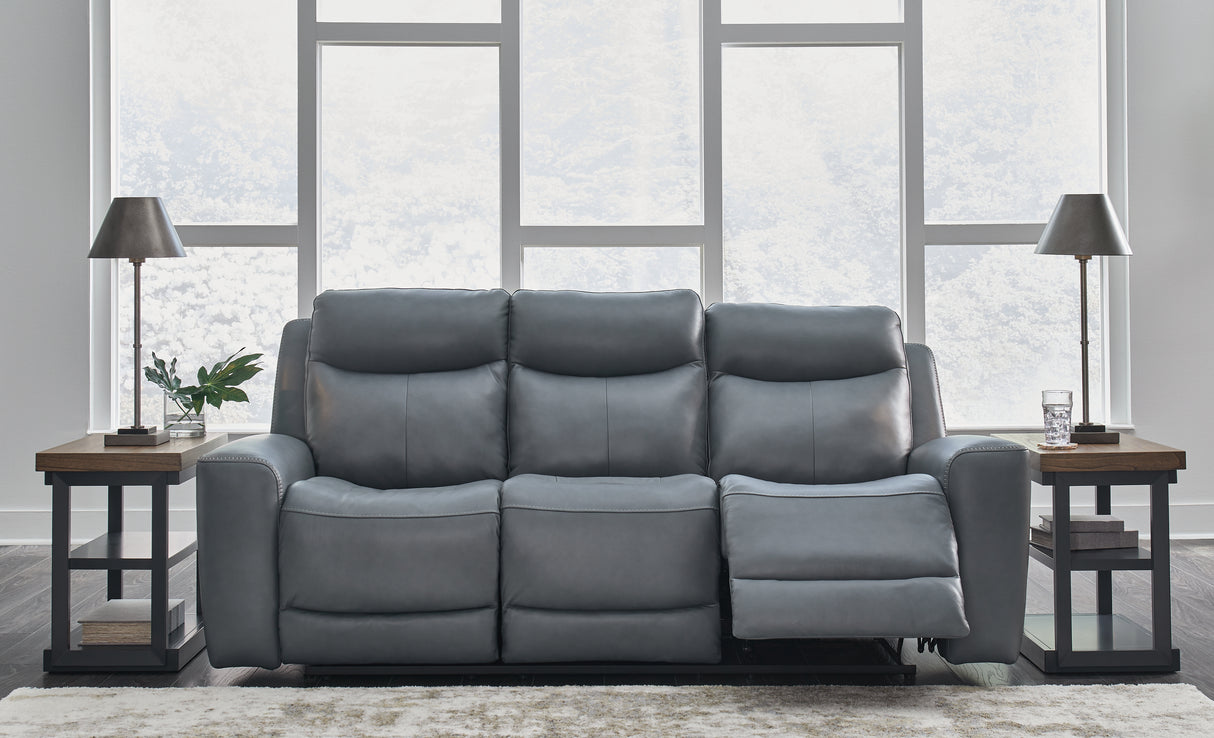 Mindanao 3-Piece Sofa, Loveseat and Recliner (Power Reclining Sofa, Power Reclining Loveseat with Console, Power Recliner)