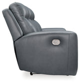Mindanao Power Reclining Sofa (Color: Steel)