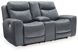 Mindanao 3-Piece Sofa, Loveseat and Recliner (Power Reclining Sofa, Power Reclining Loveseat with Console, Power Recliner)