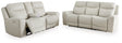 Mindanao 2-Piece Sofa and Loveseat (Power Reclining Sofa, Power Reclining Loveseat with Console)