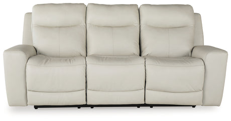 Mindanao Power Reclining Sofa (Color: Coconut)