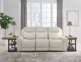 Mindanao Power Reclining Sofa (Color: Coconut)