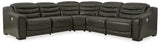 Center Line 5-Piece Power Reclining Sectional (Configuration: 5-Piece (Center Line Power Armless Recliner, Center Line Armless Chair, Center Line Left-Arm Facing Power Recliner, Center Line Right-Arm Facing Power Recliner, Center Line Wedge))
