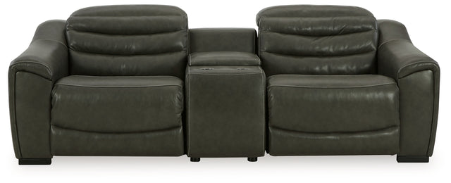 Center Line 3-Piece Power Reclining Loveseat with Console