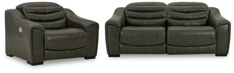 Center Line 3-Piece Sectional with Recliner (Left-Arm Facing Power Recliner, Right-Arm Facing Power Recliner, Power Recliner)