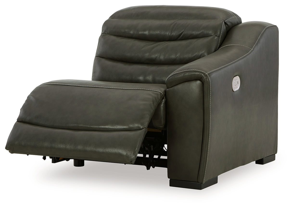 Center Line 3-Piece Sectional with Recliner (Left-Arm Facing Power Recliner, Right-Arm Facing Power Recliner, Power Recliner)