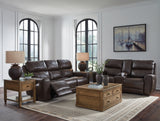 Crossplex 2-Piece Sofa and Loveseat (Power Reclining Sofa, Power Reclining Loveseat with Console)
