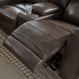 Crossplex 2-Piece Sofa and Loveseat (Power Reclining Sofa, Power Reclining Loveseat with Console)