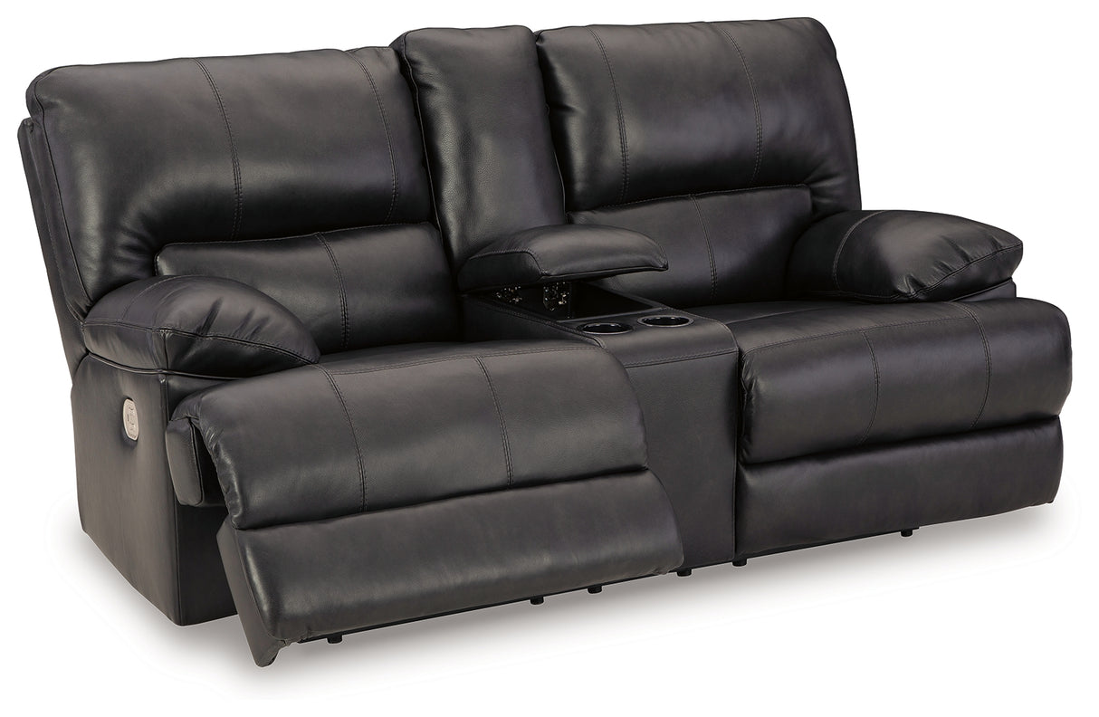Mountainous 3-Piece Sofa, Loveseat and Recliner (Power Reclining Sofa, Power Reclining Loveseat, Power Recliner)