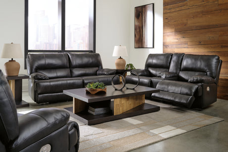 Mountainous 3-Piece Sofa, Loveseat and Recliner (Power Reclining Sofa, Power Reclining Loveseat, Power Recliner)