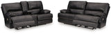 Mountainous 2-Piece Sofa and Loveseat (Power Reclining Sofa, Power Reclining Loveseat)