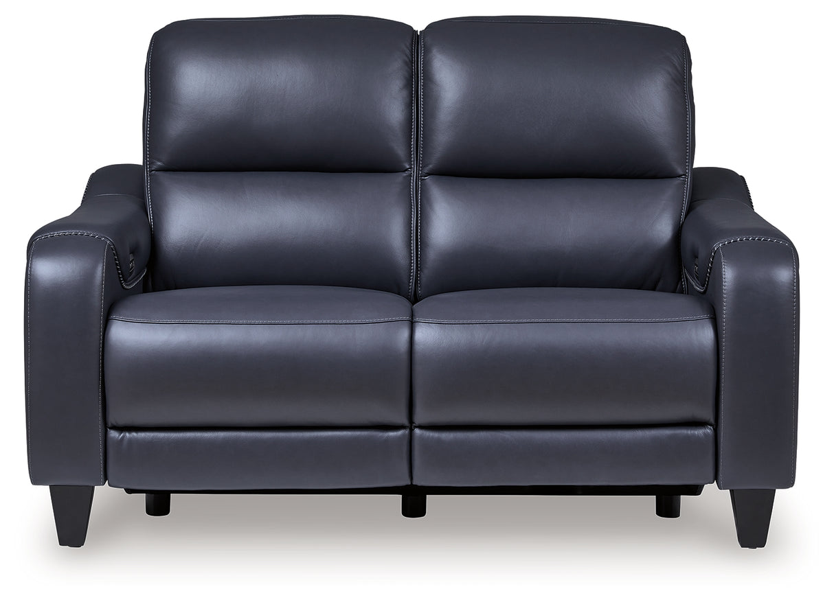 Mercomatic 3-Piece Sofa, Loveseat and Recliner (Power Reclining Sofa, Power Reclining Loveseat, Power Recliner)