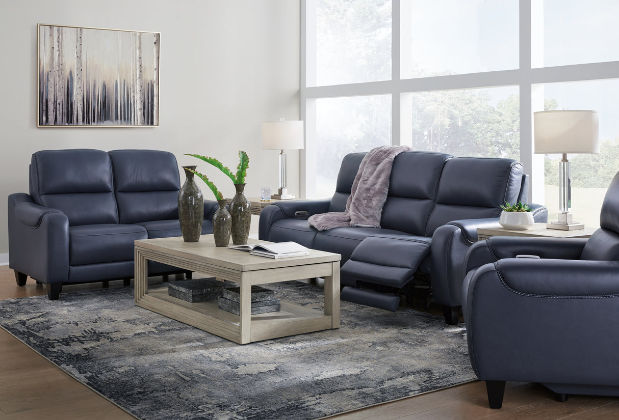 Mercomatic 3-Piece Sofa, Loveseat and Recliner (Power Reclining Sofa, Power Reclining Loveseat, Power Recliner)