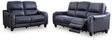 Mercomatic 2-Piece Sofa and Loveseat (Power Reclining Sofa, Power Reclining Loveseat)