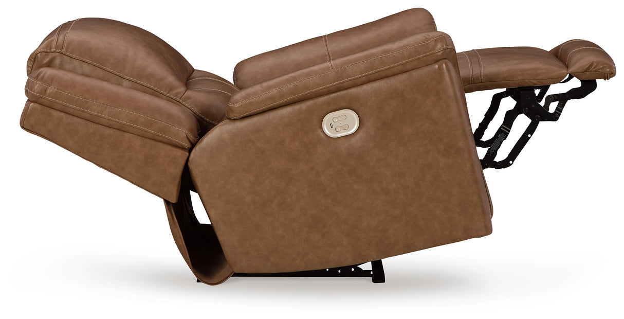 Trasimeno Power Recliner (Color: Caramel)