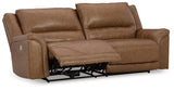 Trasimeno Power Reclining Sofa (Color: Caramel)