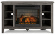 Arlenbry Corner TV Stand with Electric Fireplace