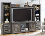 Wynnlow 4-Piece Entertainment Center (Configuration: 4-Piece (Wynnlow Pier, Wynnlow Pier, Wynnlow Bridge, Wynnlow 63" TV Stand))