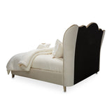 Villa Cherie - Channel Tufted Bed - Caramel