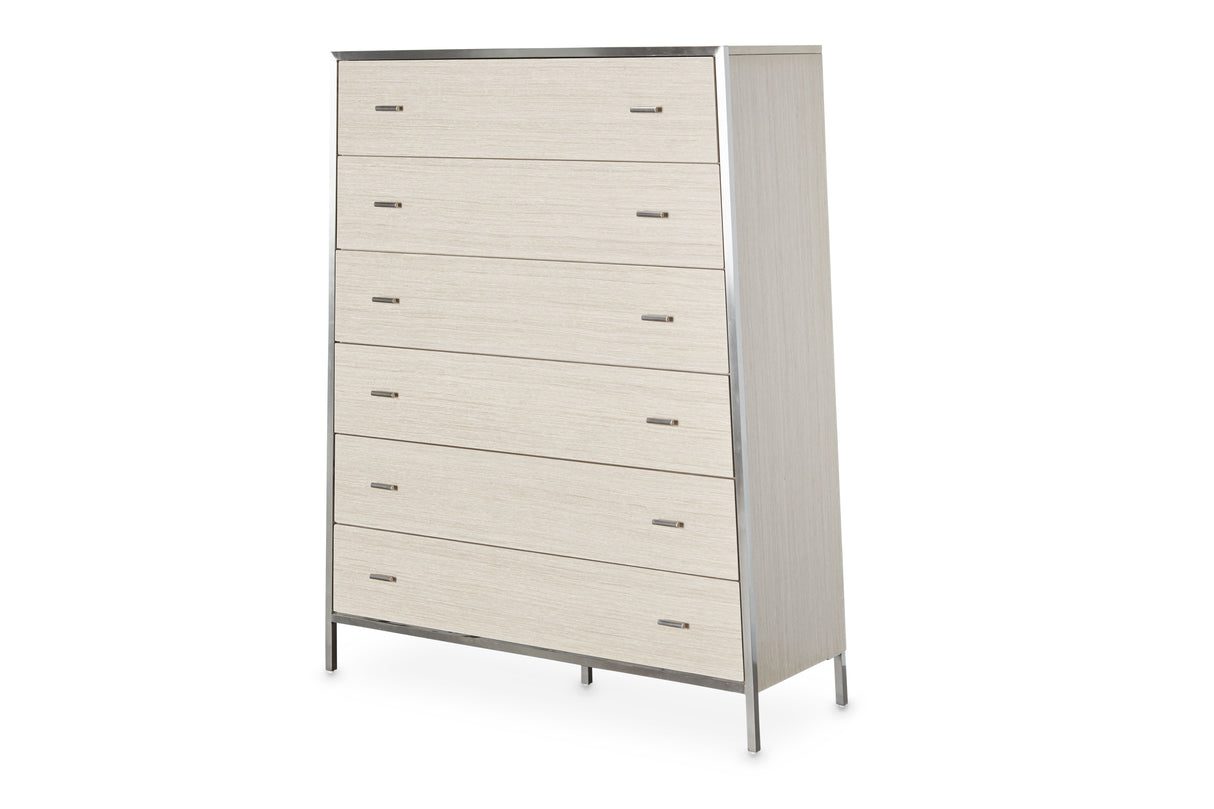 Silverlake Village - 6-Drawer Chest - Washed Oak