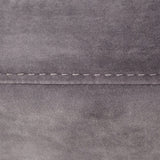 Roxbury Park - Velvet Chaise - Gray Pearl/Stainless Steel