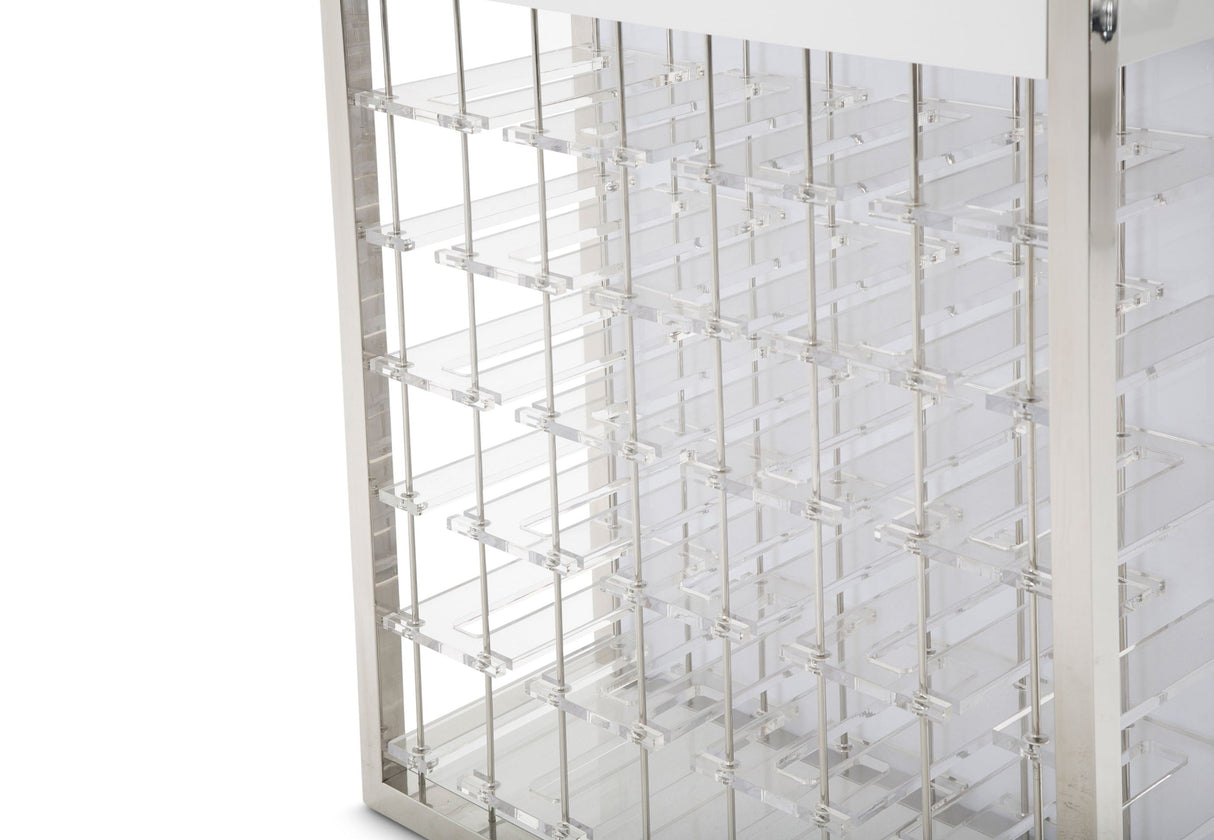 State St. - Wall Bar - Glossy White