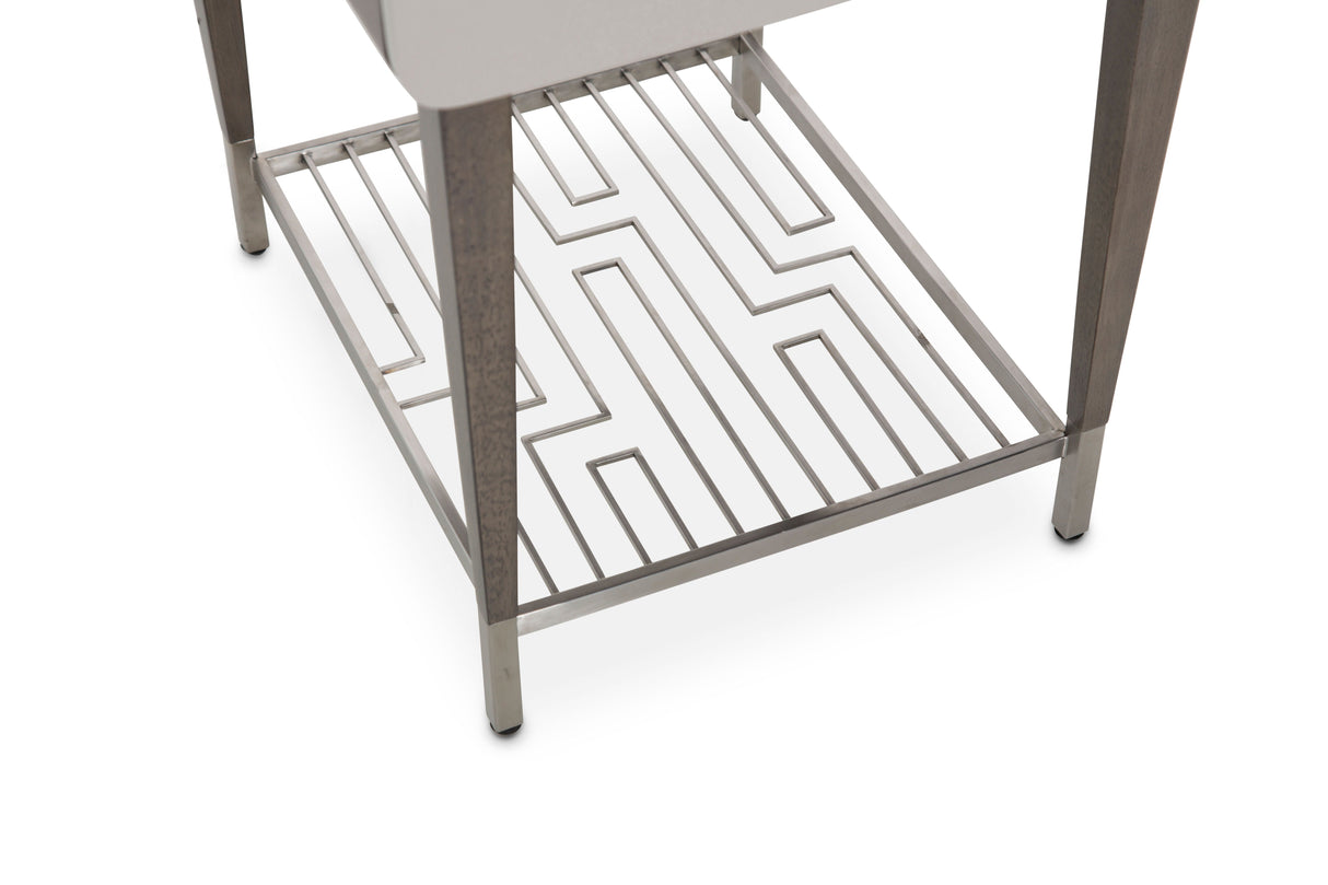 Roxbury Park - End Table - Slate
