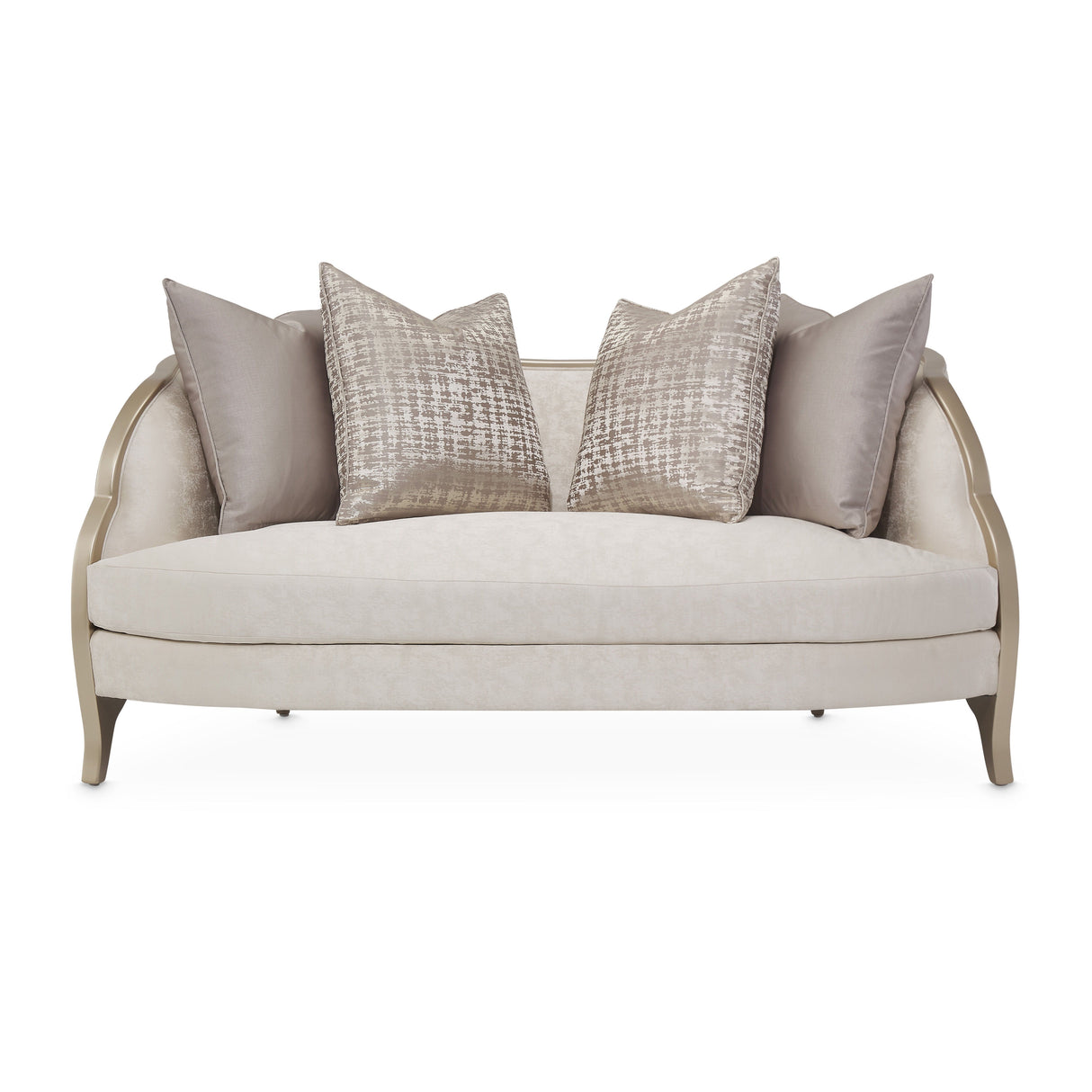 Malibu Crest - Loveseat - Cloud White/Chardonnay