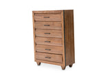 Brooklyn Walk - 6-Drawer Chest - Burnt Umber