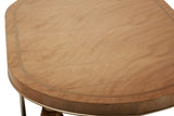 Villa Cherie - Oval Cocktail Table - Caramel