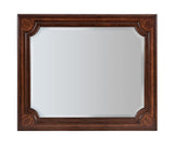Charleston - Landscape Mirror - Dark Brown